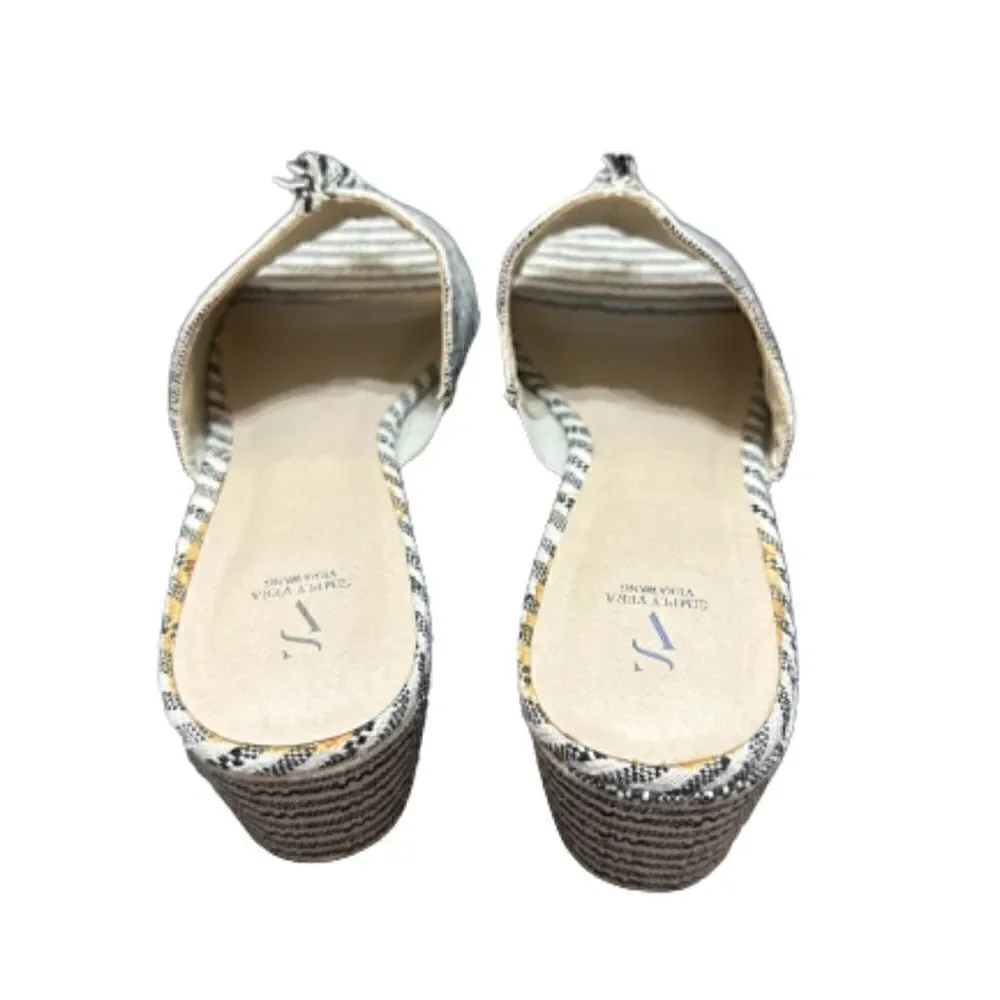 Simply Vera Vera Wang Sandals Womens  10 Braeburn Wedge Heels